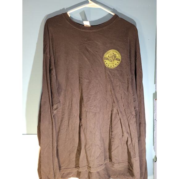 Jarheads Motorcycle Club Fallen Seven Mens Long Sleeve Shirt Size 2XL - Picture 4 of 10